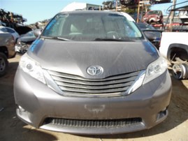 2014 Toyota Sienna XLE Gray 3.5L AT 2WD #Z23237